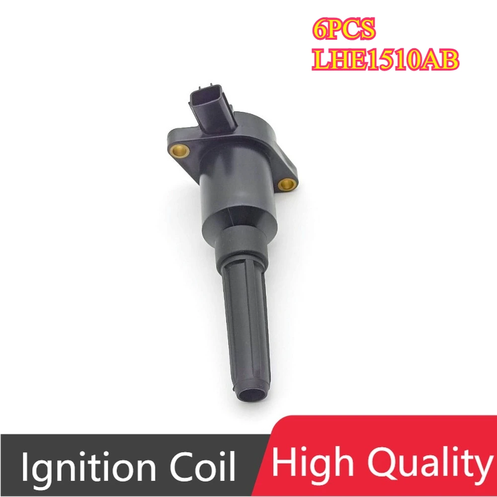 Фото 6 шт. LHE1510AB 6033236 44430036 UF384 42533D 90002444 Катушки зажигания для Jaguar Vanden Plas XJR XJ6 XJR XJS 4.0L 1995-1997 гг. №1