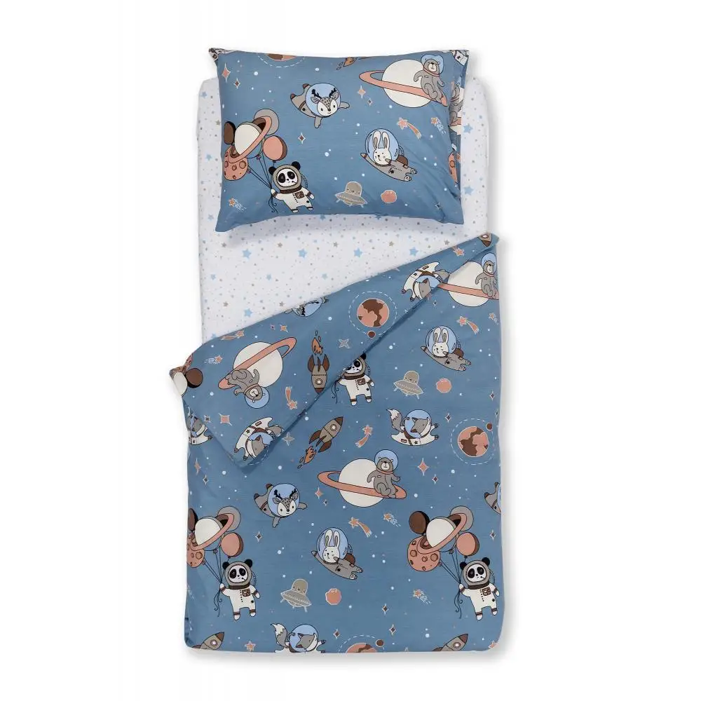 Постельное белье Forest kids Space Animals 160х80 см (3 предмета) |