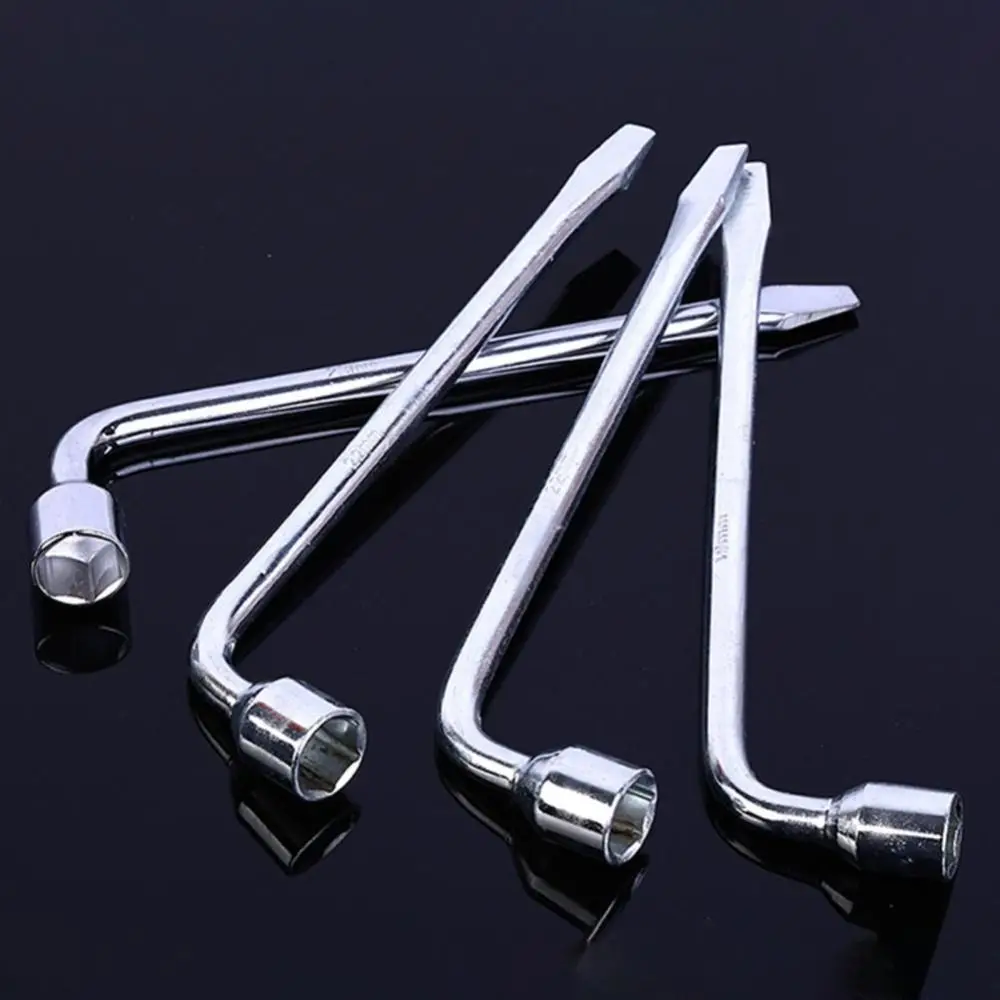 

Динамометрический ключ для шин, долговечный торцевой ключ L-типа из высокоуглеродистой стали, шестигранный ключ 17/19/21/22/23/24, инструмент для снятия автомобильных шин