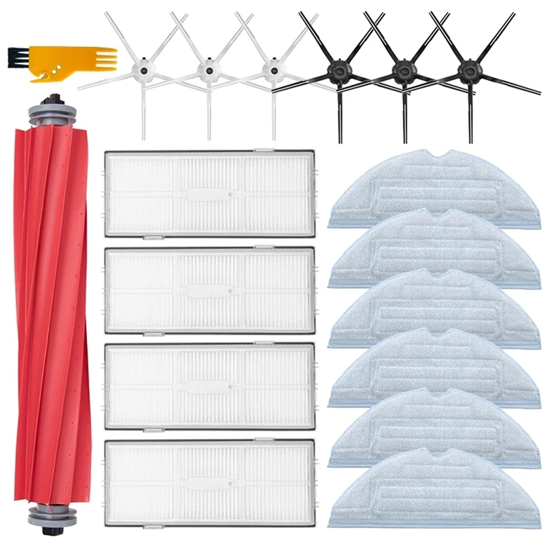 

Mop Rag Hepa Filter Side Roller Brush Replacement for Xiaomi Roborock S7 / T7S Plus Robot Vacuum Parts Accessories