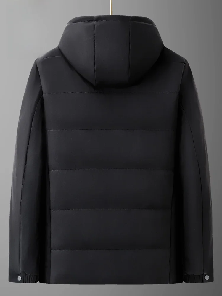 Мужское свободное пальто с хлопковой подкладкой Дятел зимняя мужская пуховая