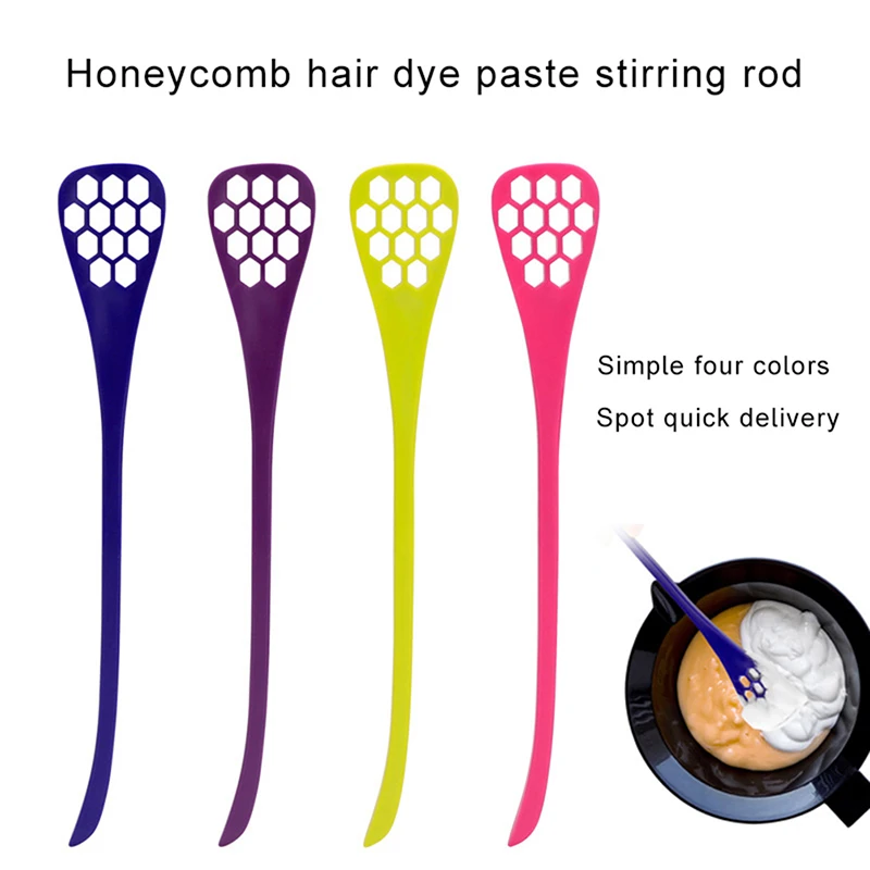 

1pc Pro Salon Hairdressing Dyeing Brush Stirrer Dye Cream Whisk Hair Color Mixer DIY Dyestuff Blender Barber Hair Styling Tool