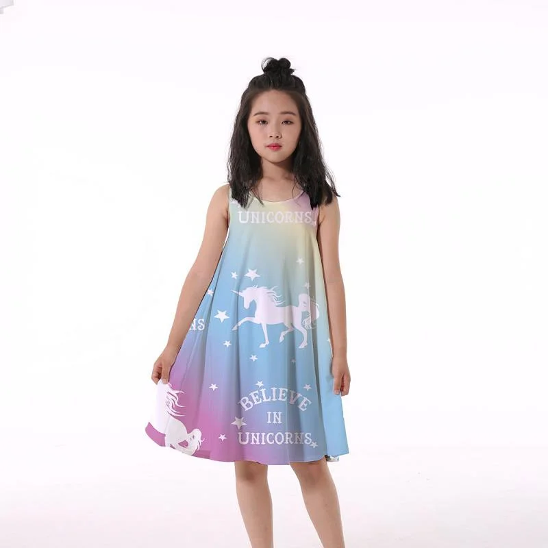 

Baby girls dresses summer dress Children clothes Sleeveless cloth Kids Princess Party Fashion Outfit Beautiful vestido clothing