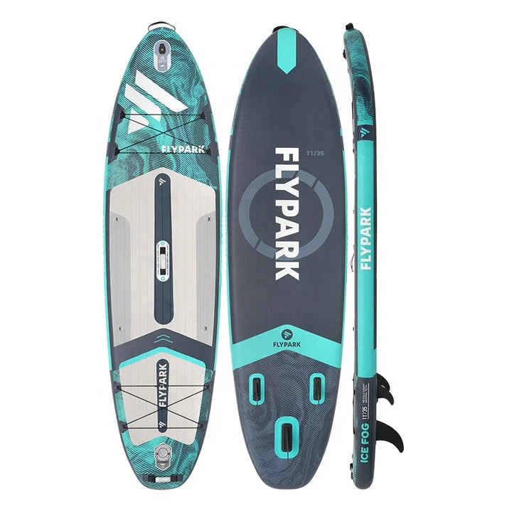 OEM 11' зеленые доски для серфинга SUP двухслойные приятные домашних животных