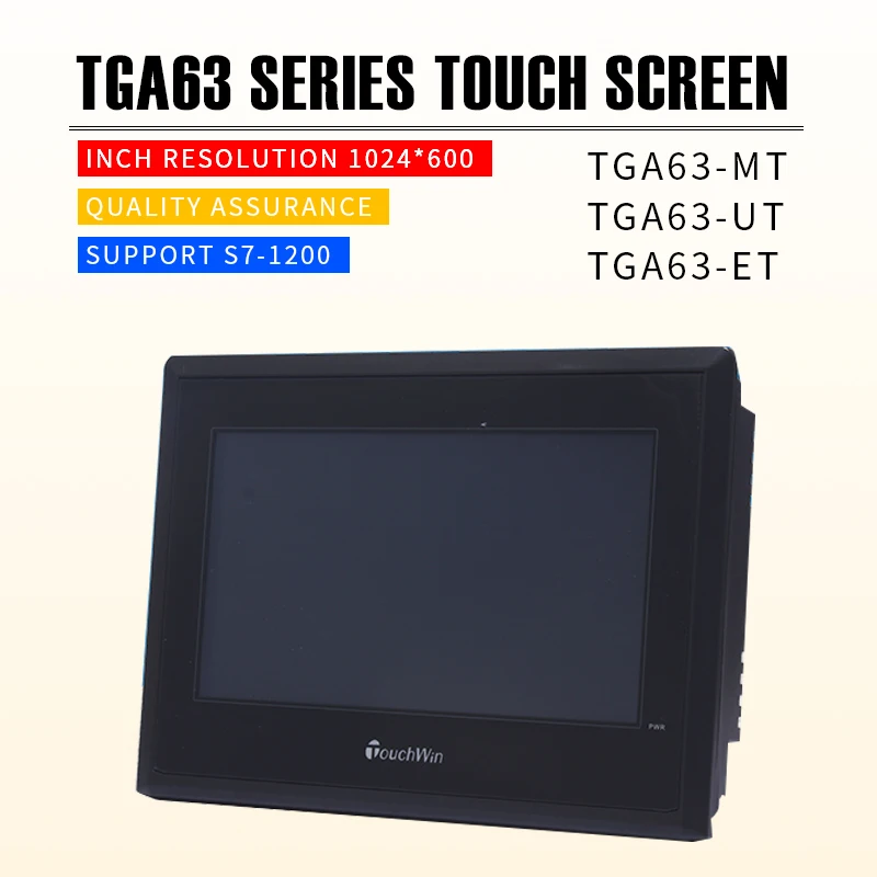 В наличии XINJE TouchWin TGA63-MT TGA63-UT TGA63-ET HMI Сенсорный экран 10 1 дюйма Разрешение 1024*600
