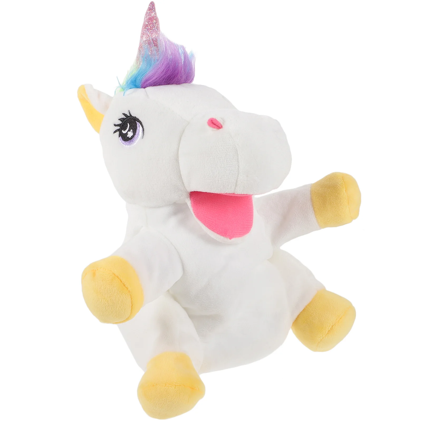 

Storytelling Unicorn Hand Puppet Children Hand Puppet Diy Hand Toy Educational Hand Puppet