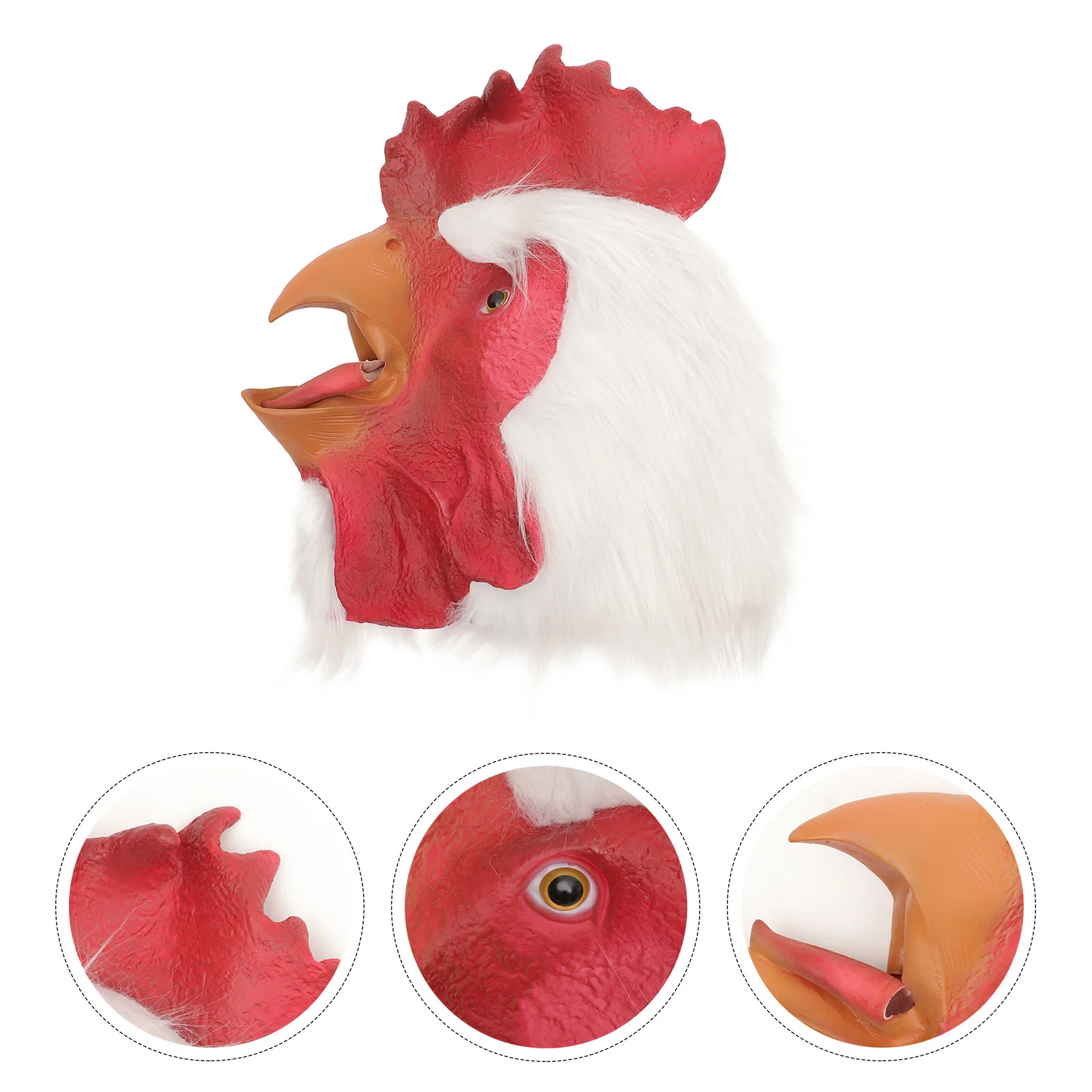 

Photo Prop Carnival Party Supplies Rooster Style Mask Costume Accessory Cosplay