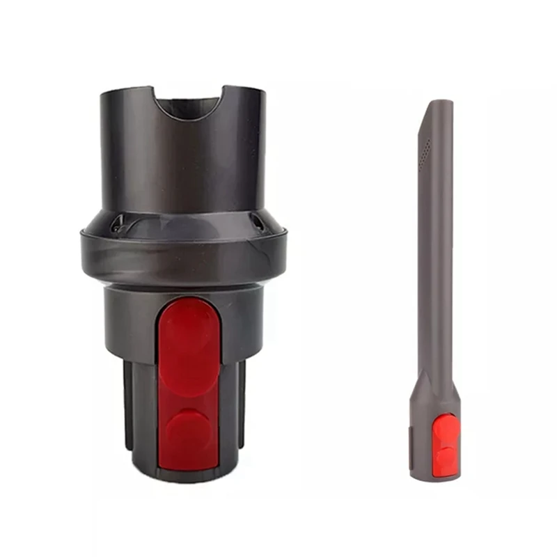 

Адаптер со светодиодной подсветкой и плоской щеткой для Dyson V7V8V10V11, аксессуары, ручной пылесос, запасная часть