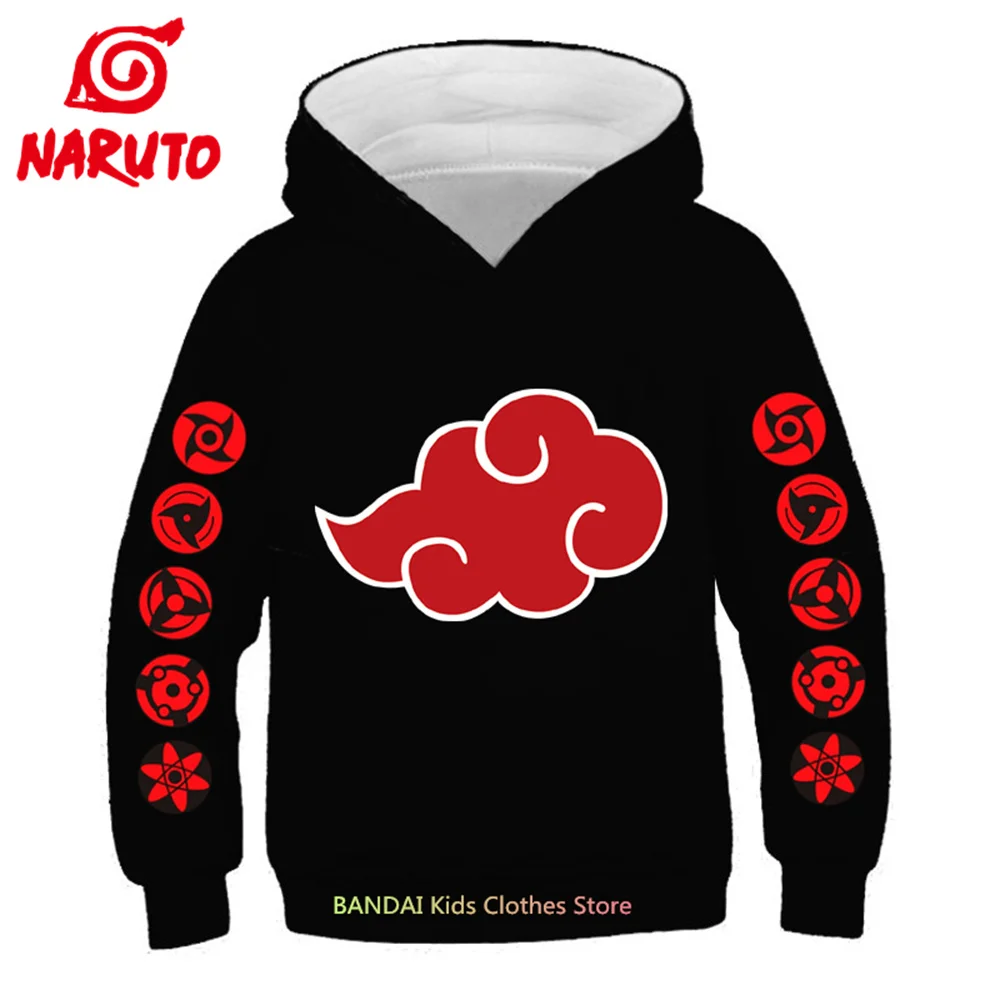 

Naruto Kids Hoodies Cloud of Hokage Sweatshirt Long Sleeve Children Clothes Boys Girls Cool Tops 3-14 Years Kids Stitch Ho