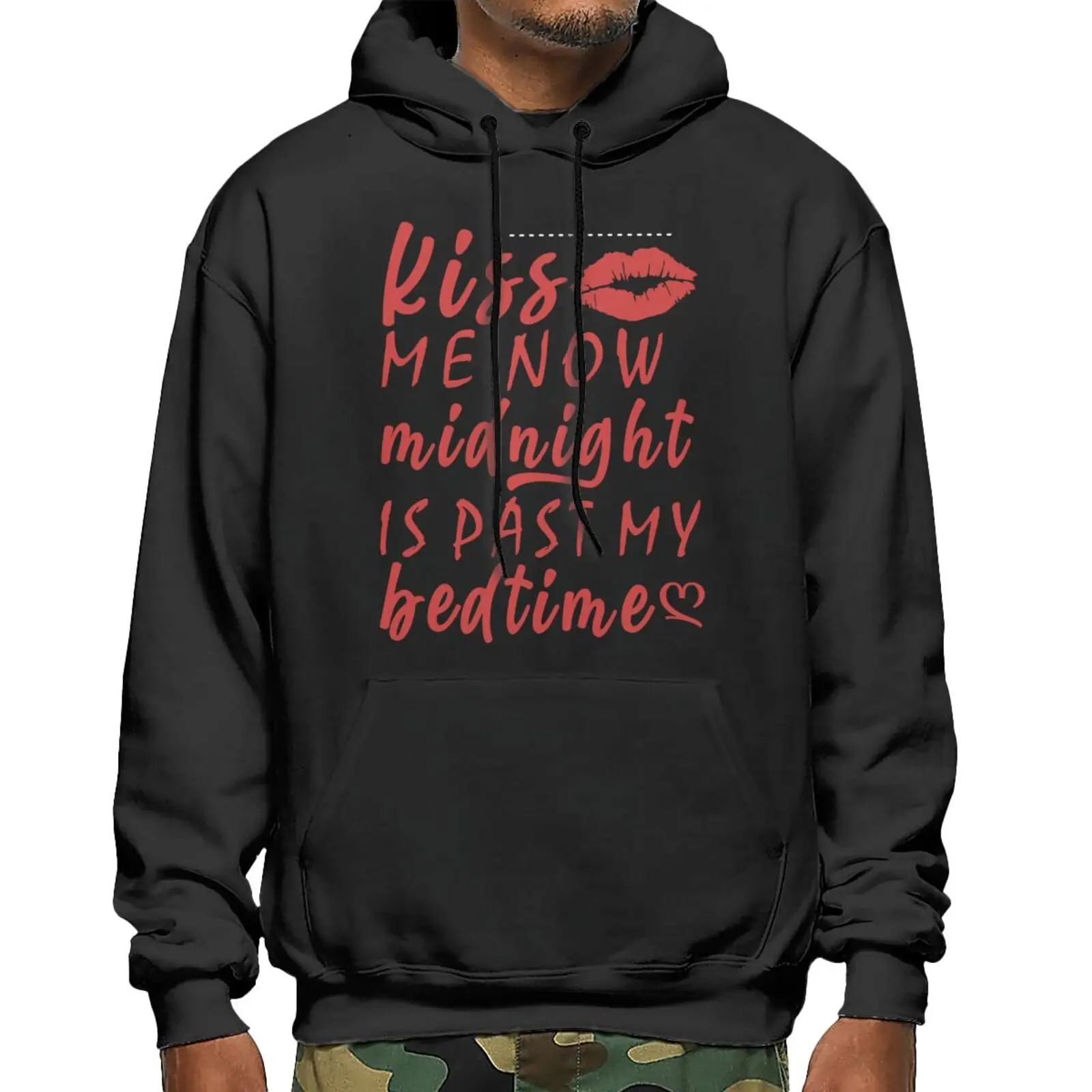 

Kiss Me Now Midnight Is Past Sweatshirts Hoodies Men's Hoodie Sweatshirt Hoody Tracksuit Men Anime Things Sweatshirt With Hood