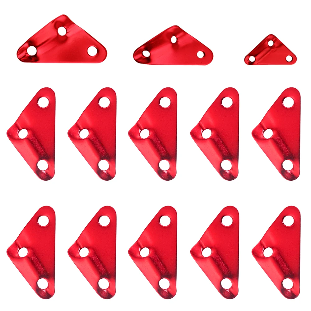 

10 pcs Triangle Tent Cord Adjuster | Aluminum Alloy Tent Wind Rope Buckles | Guyline Cord Rope Adjuster for Outdoor Camping Hiki