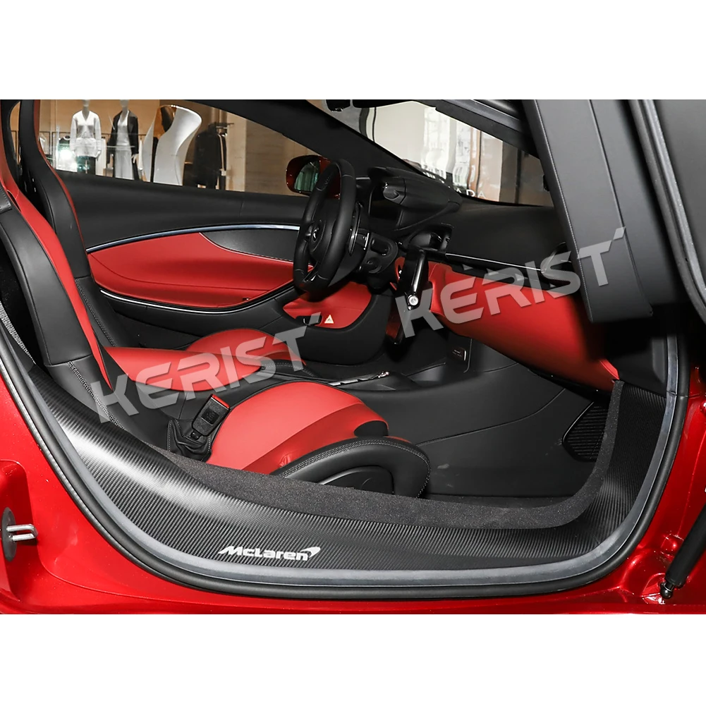 Сухие накладки на пороги из углеродного волокна спойлер для McLaren Artura 2021-2025 гг.