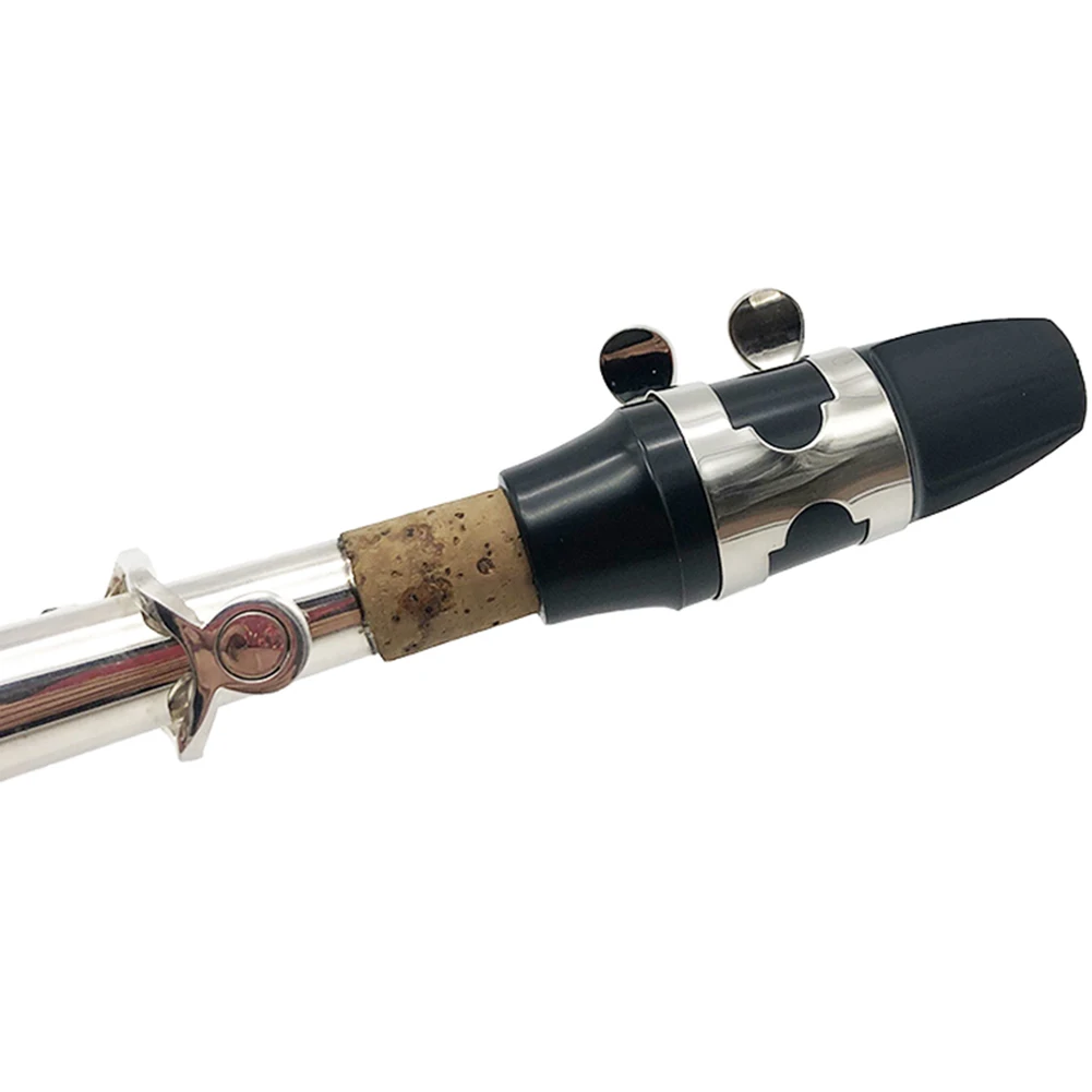 

Soprano Saxophone Mouthpiece ABS Plastic Black Sax Replacement Accessories Alto Saxophone Professional Mouthpiece Sax Number