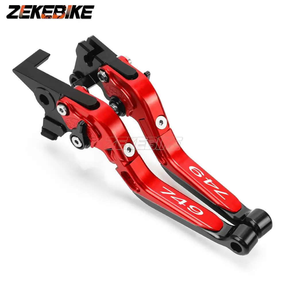 

For DUCATI 748 748S 748R 750SS 749 749R 749S Motorcycle Accessories Brake Clutch Levers Folding Adjustable Extendable