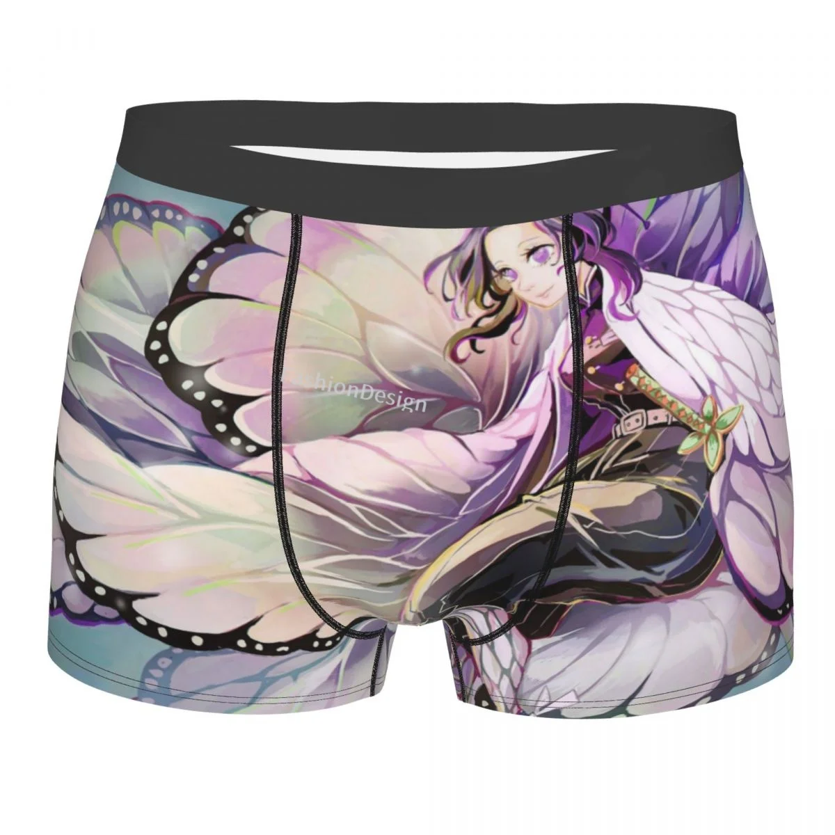 

Shinobu Demon Slayer Anime Underpants Homme Panties Man Underwear Print Shorts Boxer Briefs