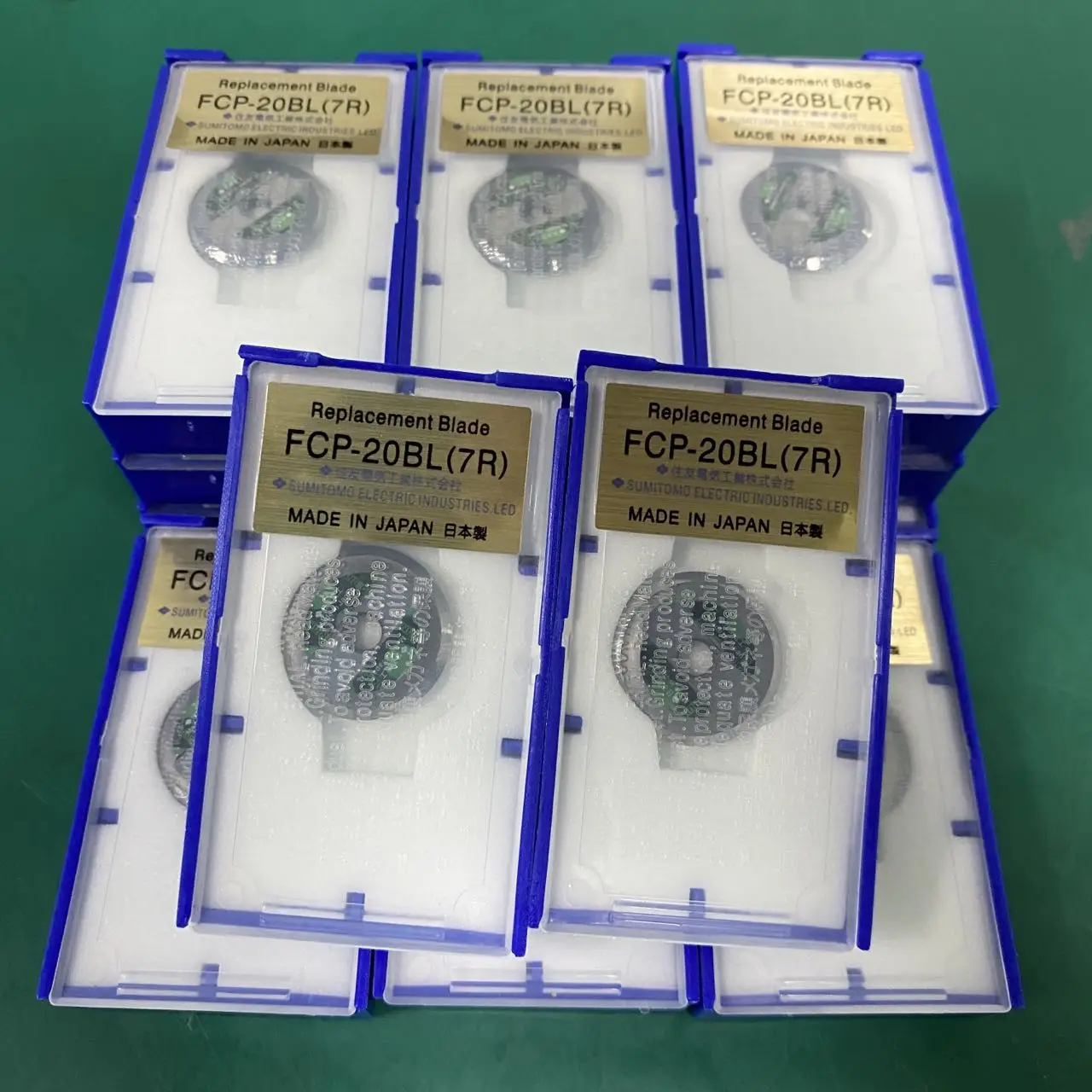 Лезвие FCP-20BL (7R) для Sumitomo FC-7R FC-8R FC-6RS/6RM скалыватель оптоволокна режущее лезвие