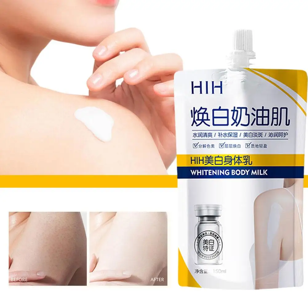 

150ml Whitening Body Lotion Hydrating Refreshing Non-Sticky Moisturizing Albumin Lotion Nourishing Body Girl Hydrating And Y0J1