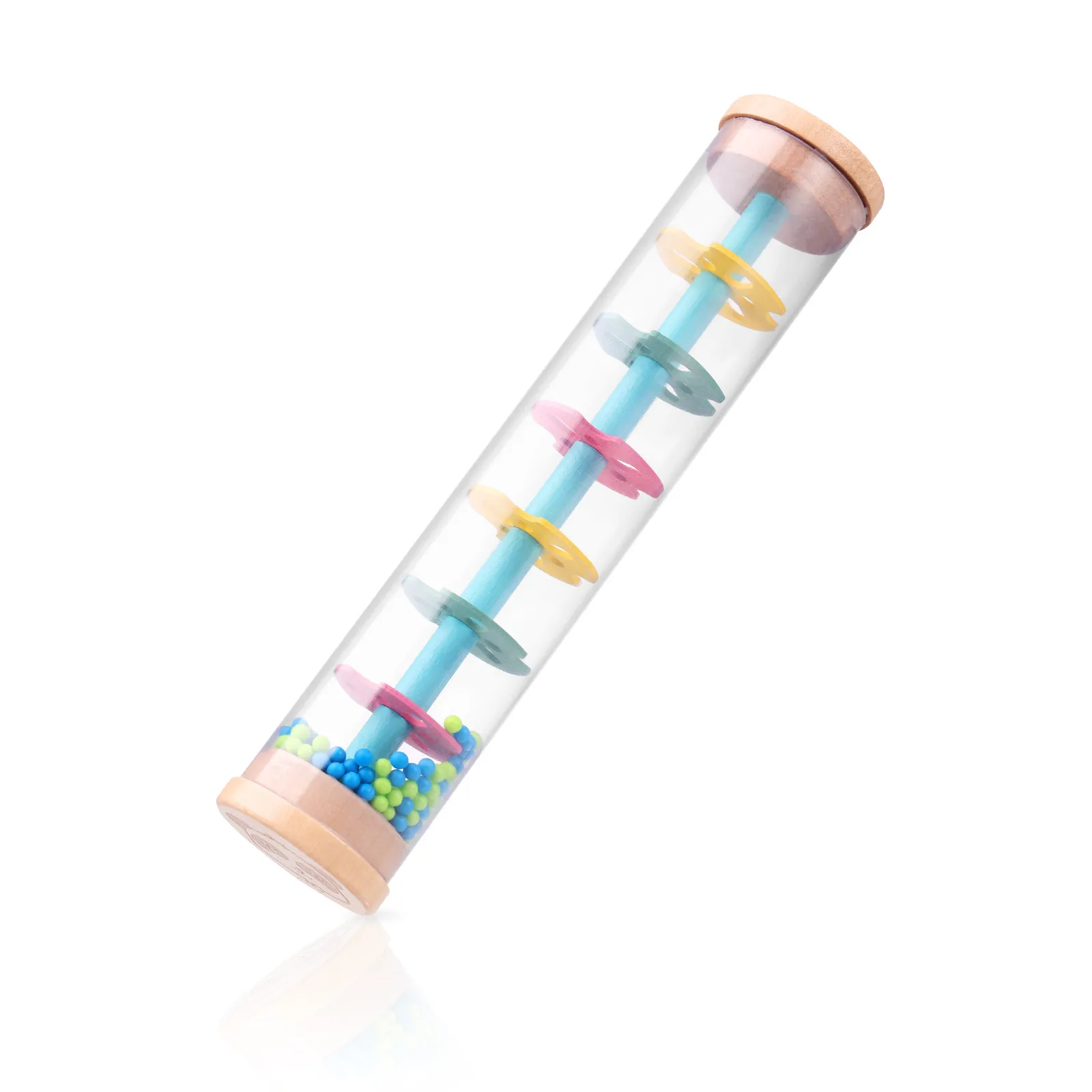 Фото 1 шт. Детский музыкальный инструмент-дождевик (Rain Stick) для малышей, развивающий, успокаивающий, звуковой инструмент для детей №2