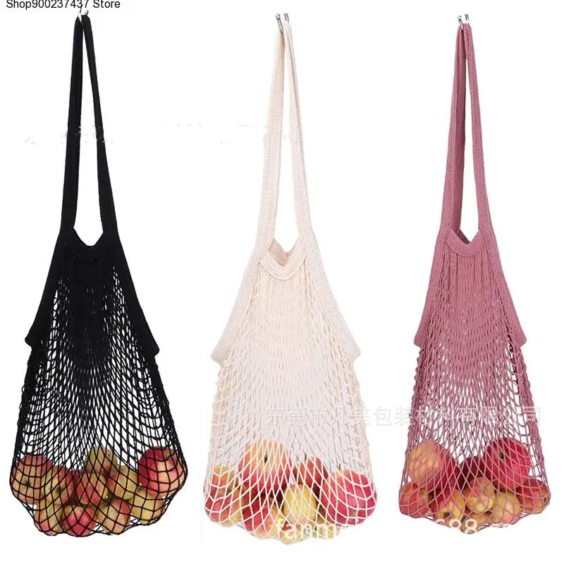 

Fruit Storage Handbag Mesh Shoulder Bag Net Turtle Bag String Shopping Bag Reusable Fruit Storage Handbag Totes