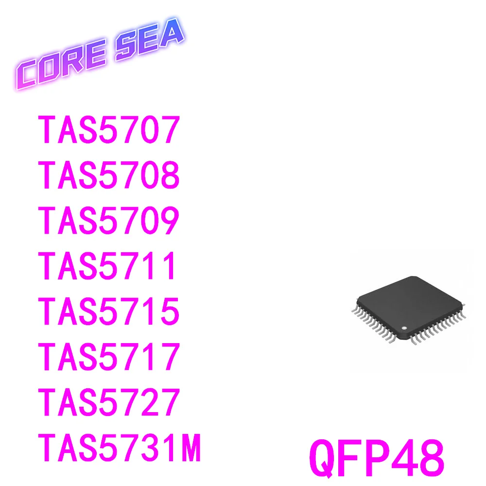 

10PCS TAS5707 5707L 5708 5709 5711 5715 5717 5727 5731M PHPR QFP48