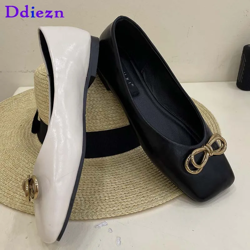 

Female Shoes For Flats Women Sandals Fashion Casual Outside 2023 New Slip-On Spring Summer Ballet Flats Slides Mary Janes Flat