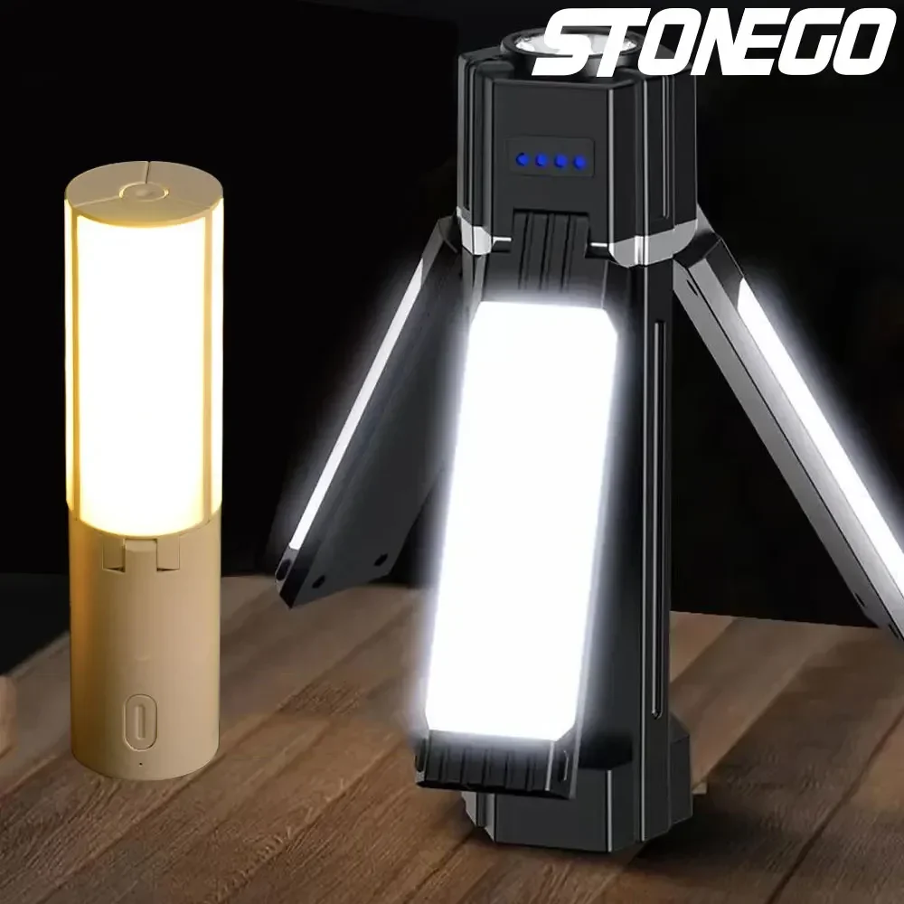 STONEGO перезаряжаемый складной светильник для кемпинга портативный уличный