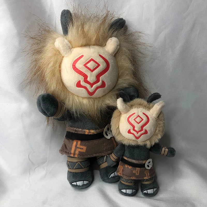 

10/20cm Game Genshin Impact Plush Toys Shaman Hilichurl Plush Dolls Kawaii Action Figurine Pendant Decoration Anime Toys Gifts