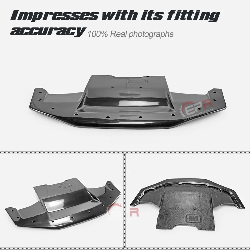 Фото Подходит для Nissan Skyline GTR34, модифицированного углеродного волокна TS, небольшая передняя объемная губа, передняя лопаточка с нижним подбородком №4
