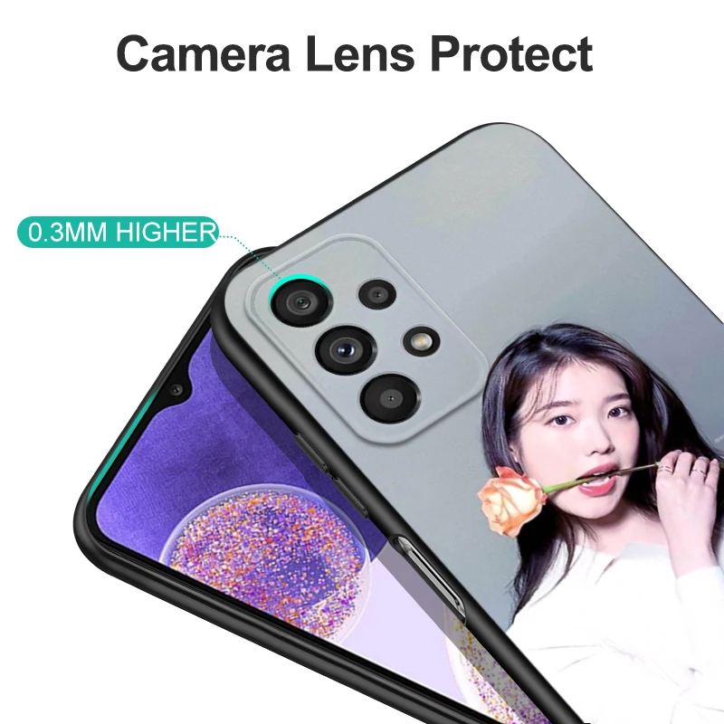 Черный чехол из ТПУ для Motorola Moto G60 4G G60S G71 G9 Play Plus Power One 5G Ace iu kpop lee ji-eun |