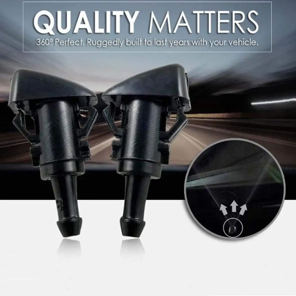 

2PCS Front Windshield Washer Nozzles For 2011-2014 Hyundai OEM Genuine 986302K100 Bonnet Washer Nozzle Spray type