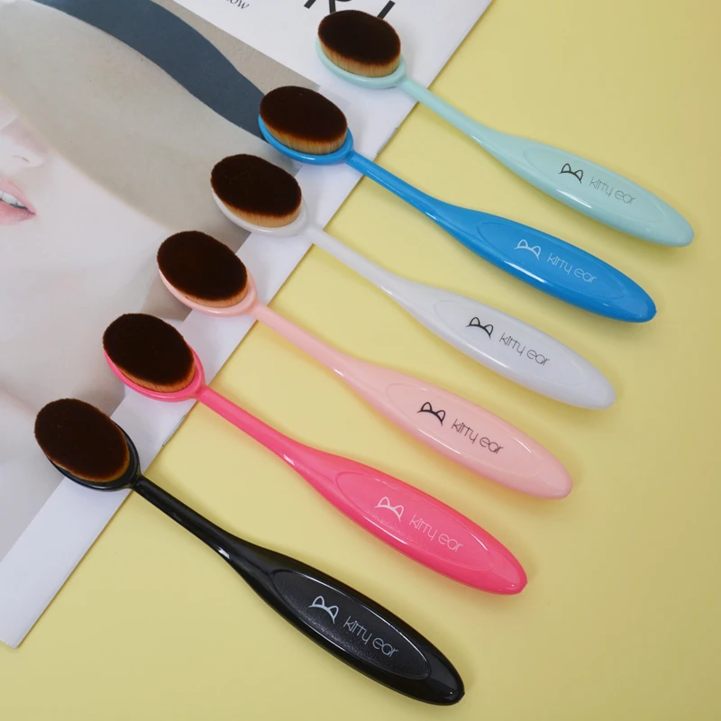 

1pc Toothbrush Shaped Makeup Brush Silhouette Brush Foundation Brush Kabuki Makeup Brushes Beauty Makeup Tool
