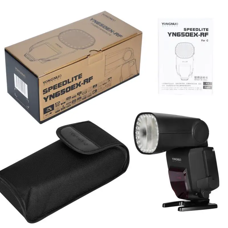 YONGNUO YN650EX-RF Беспроводная вспышка Speedlite TTL Высокоскоростная синхронизация Внешняя