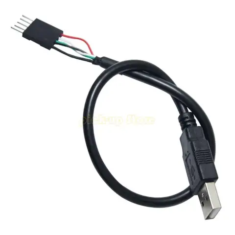 Q5WA 5 PIN для USB мужского удлинительного шнура для материнских плат компьютера