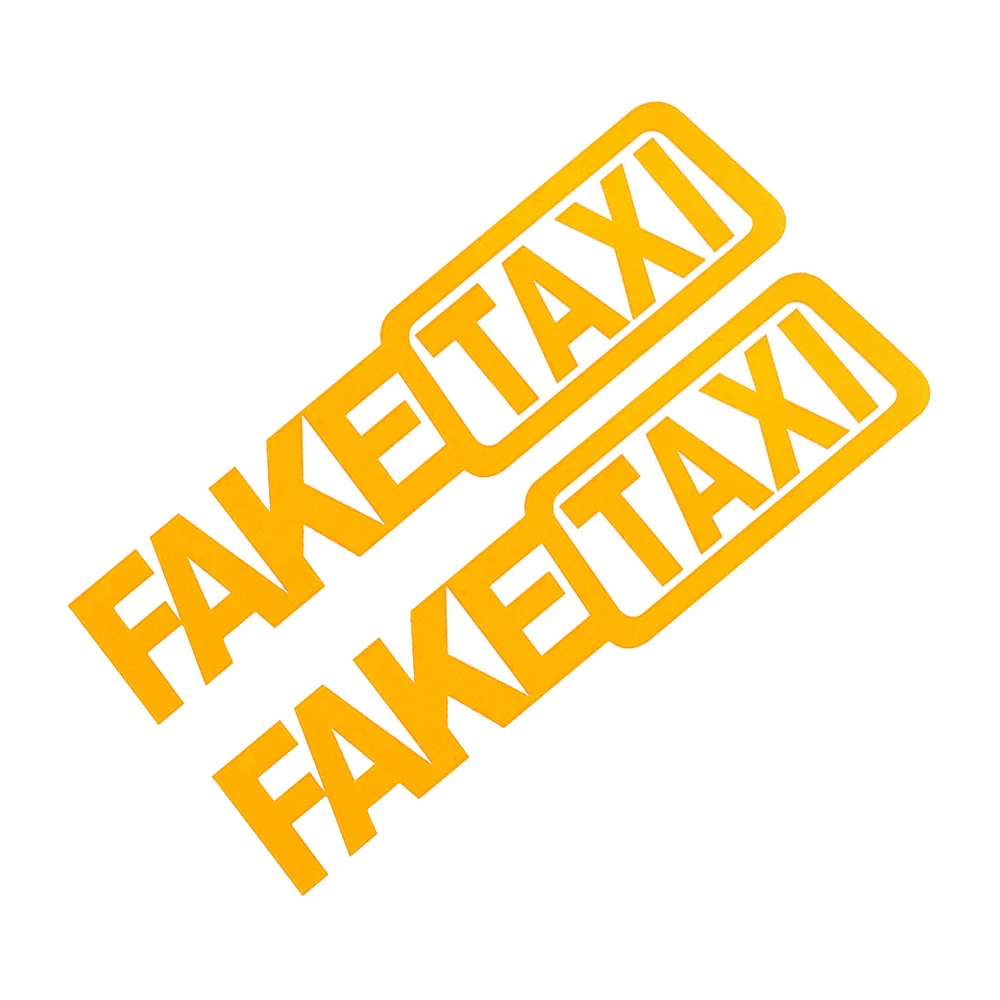 

2 шт., наклейки на автомобиль «Такси»