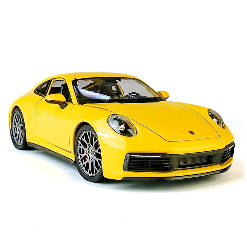 Модель спортивного автомобиля WELLY 1:24 Porsche 911 металлическая игрушечная машинка из