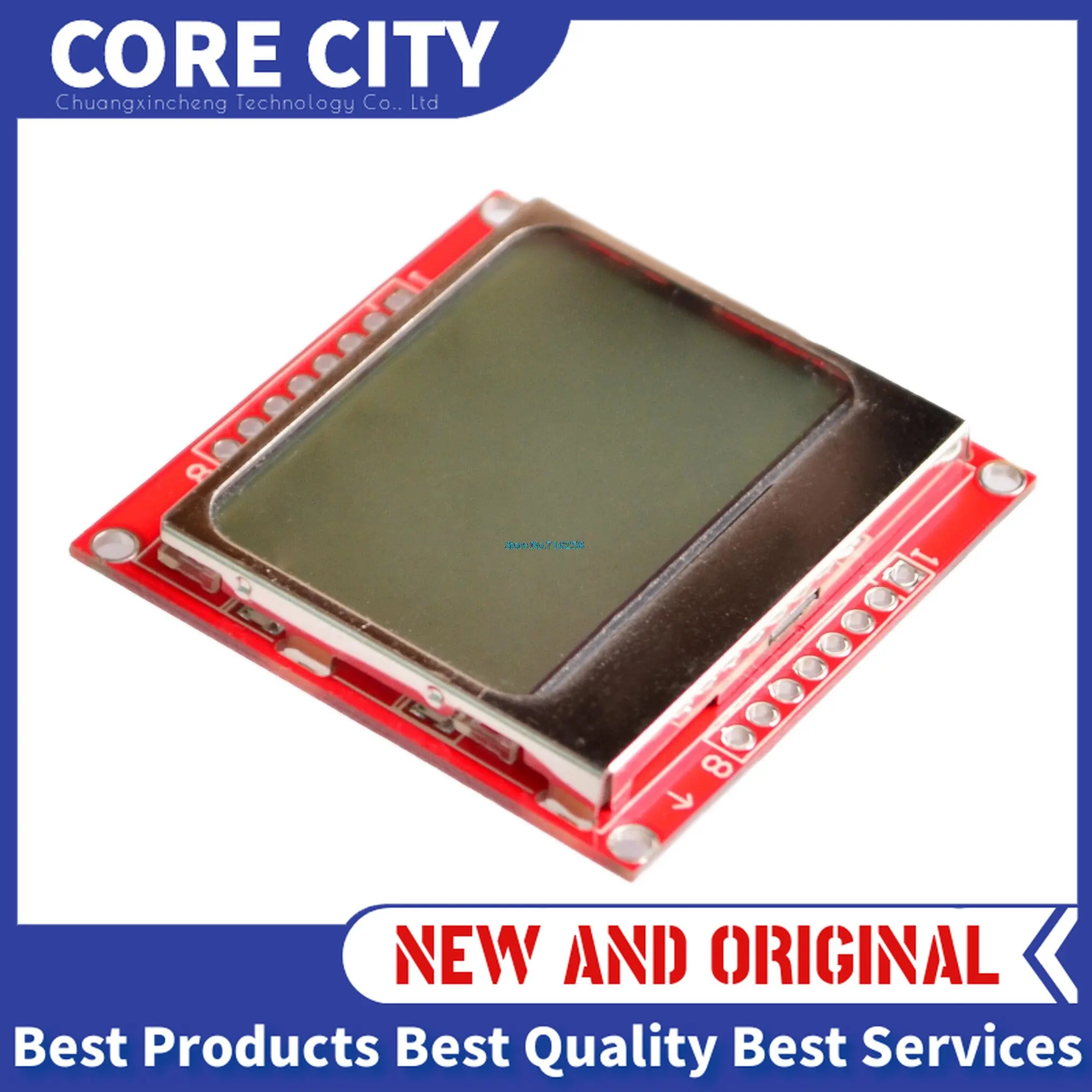 

1 шт. новый модуль с синей подсветкой 84*48 84x8 4 ЖК-адаптер PCB для Nokia 5110 для