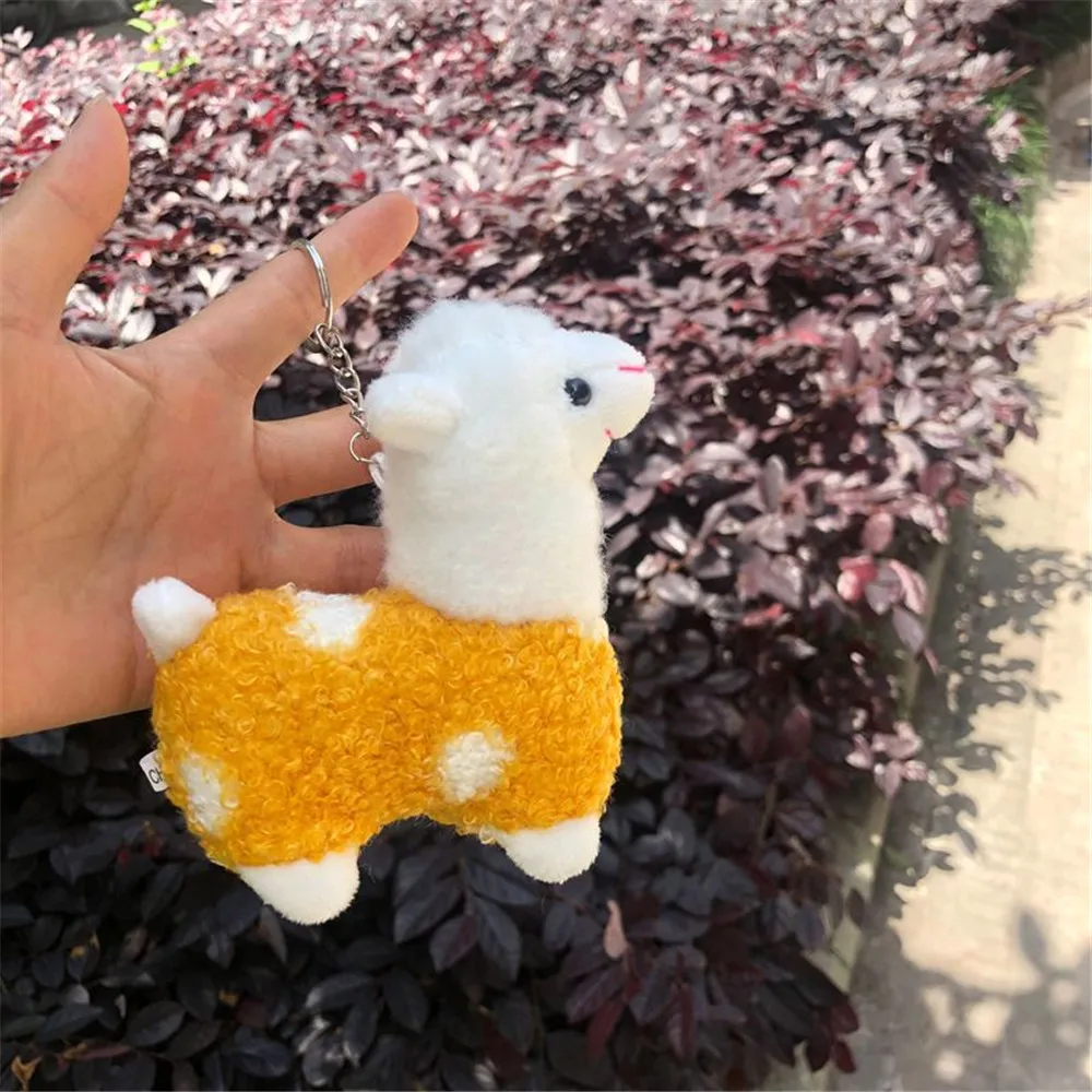 12 см плюшевая Овечка альпака плюшевые искусственные игрушки мягкая игрушка