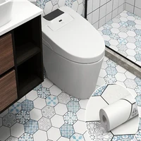 Thicken Non-slip Floor Sticker Bathroom Waterproof Wall Sticker PVC Self-adhesive Wallpaper For Home Decoration