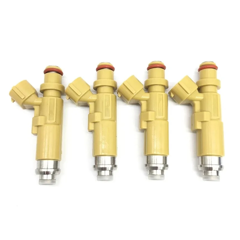 

4Pcs Fuel Injector Nozzle for Toyota Corolla EE111 4EFE EE10 5EFE Caldina ET196 Part Number :23250-11130 23209-11130