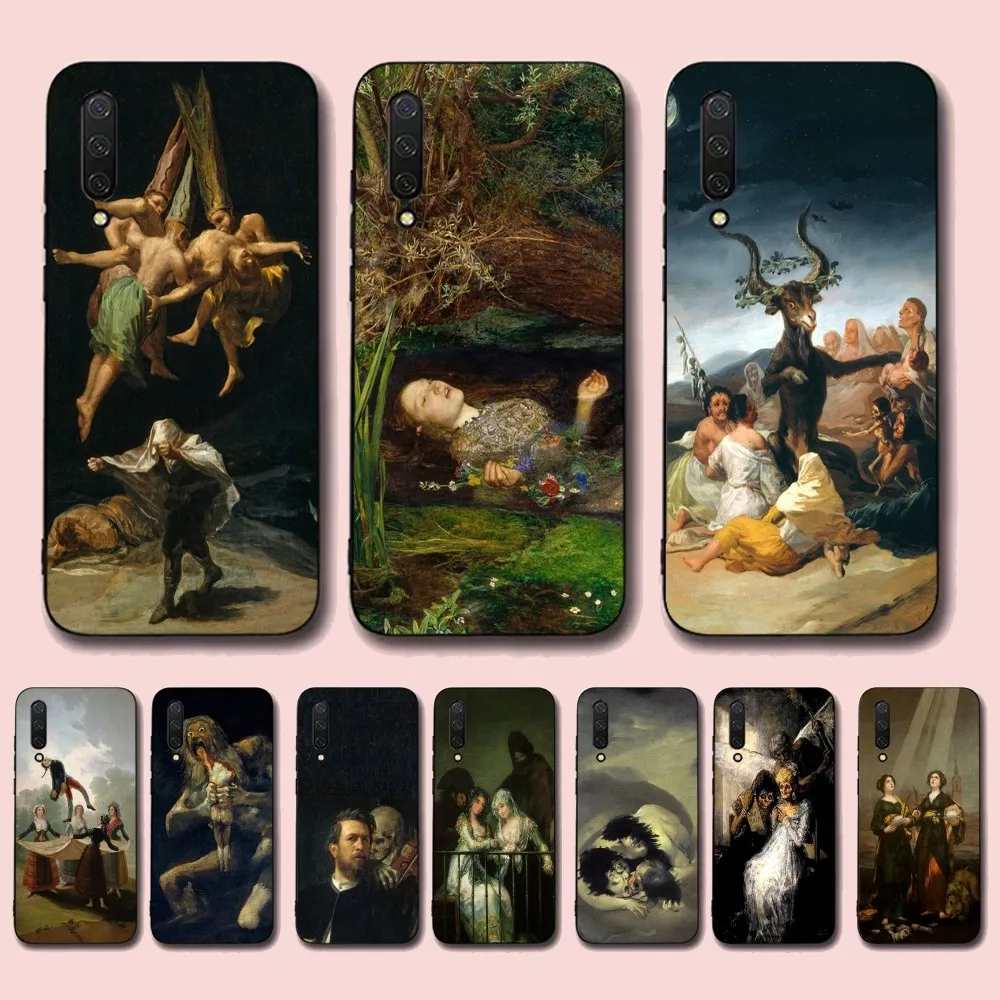 Spain Francisco Goya Art Phone Case For Xiaomi Mi 5X 8 9 10 11 12 lite pro 10T PocoX3pro PocoM3 Note