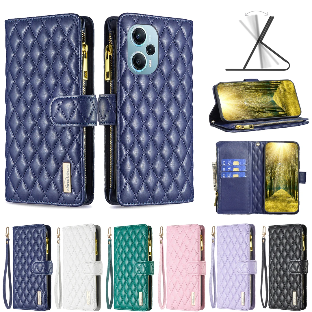 Кожаный чехол Chambray на молнии с защитой от падения чехол-книжка-бумажник для