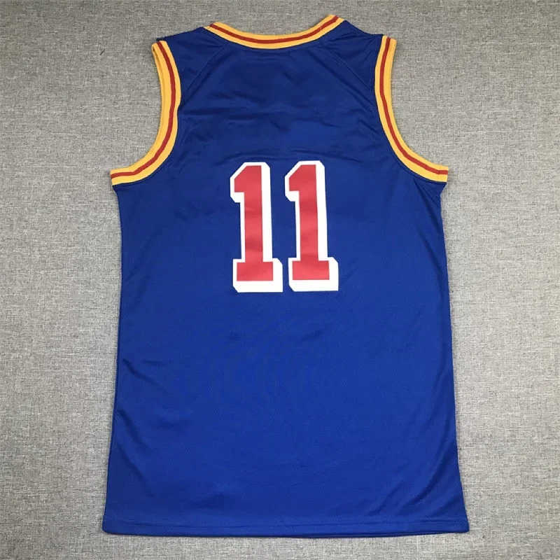 

Custom Basketball Jerseys No. 11 Thompson We Have Your Favorite Name Pattern Logo Embroidered Jump Shot Training Vintage Tops