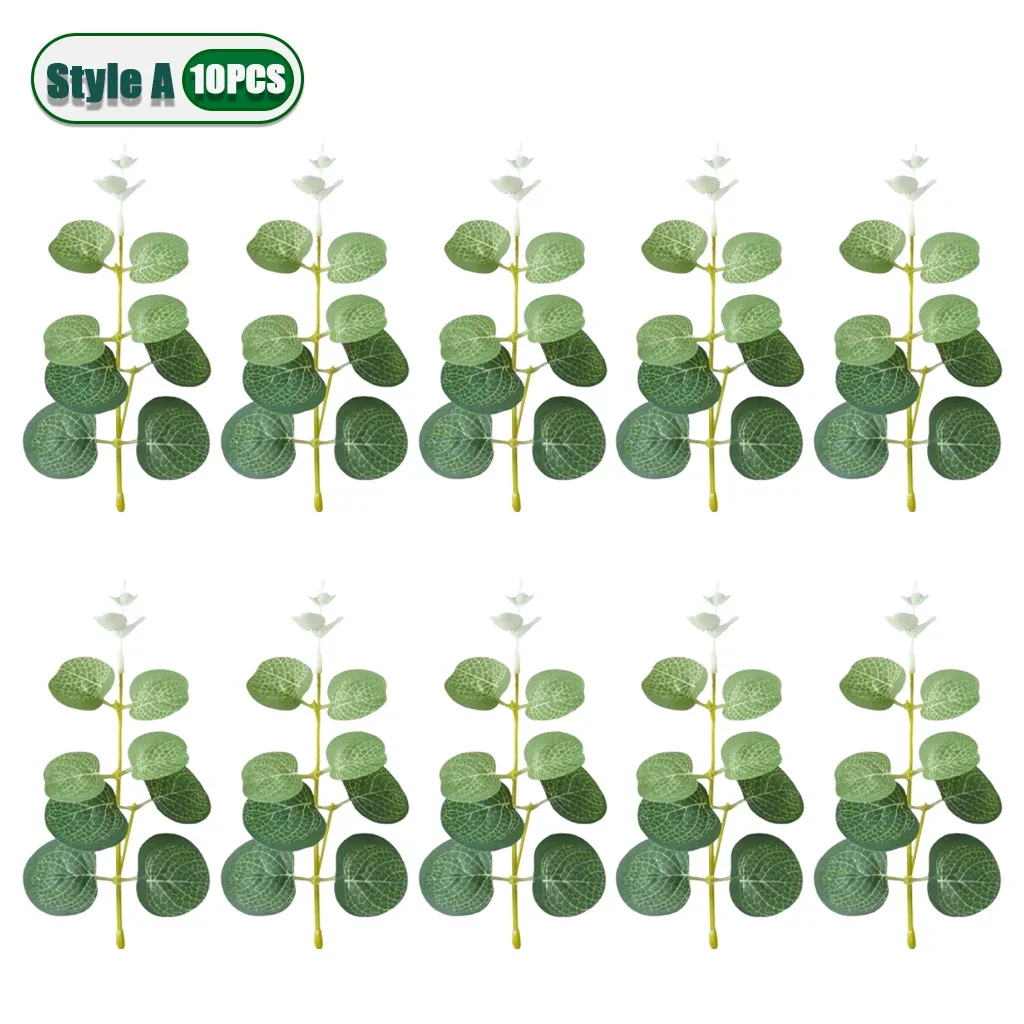 

Искусственные листья эвкалипта, пластик, 10-100 штук