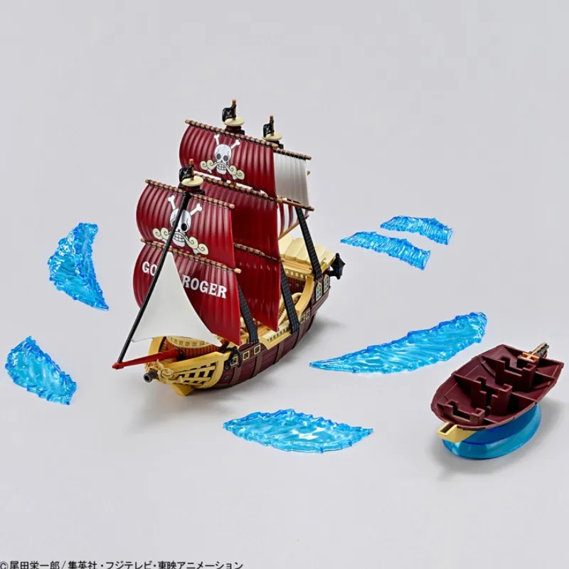 

Original Bandai One Piece Oro Jackson Great Ship Anime Action Figures Assembly Model Collection Ornament Statue Toys Gift