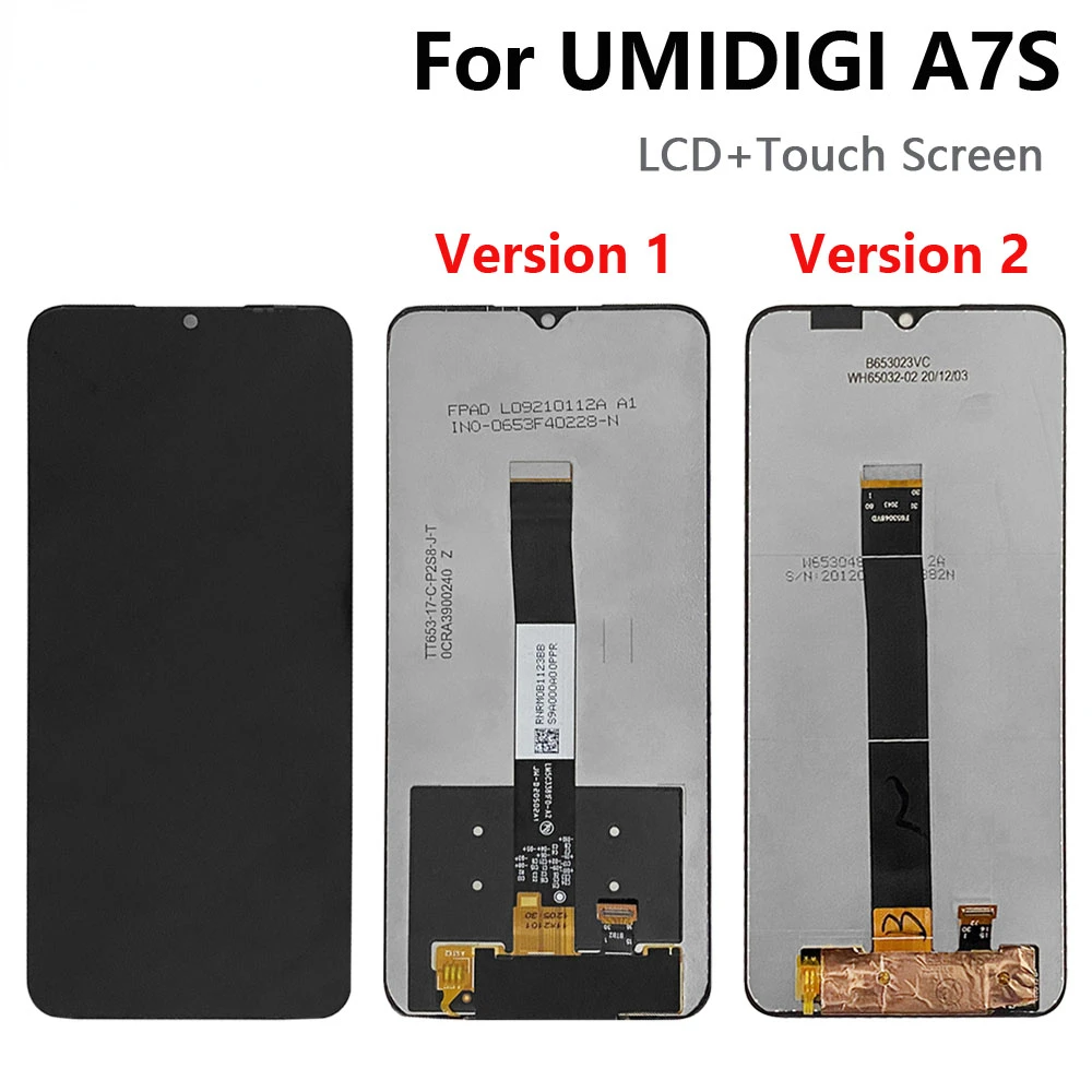 

For UMIDIGI A7S display LCD Screen Touch Screen Digitizer Assembly Replacement For UMI A7S Display Wholesale