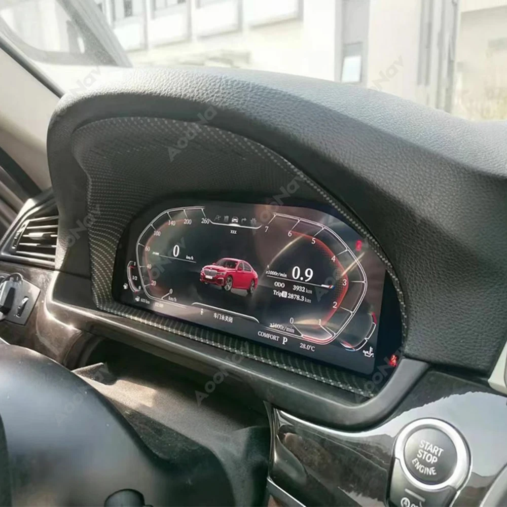 Автомобильный ЖК-измеритель приборной панели экран GPS-навигация для BMW 5 6 7 серии X3