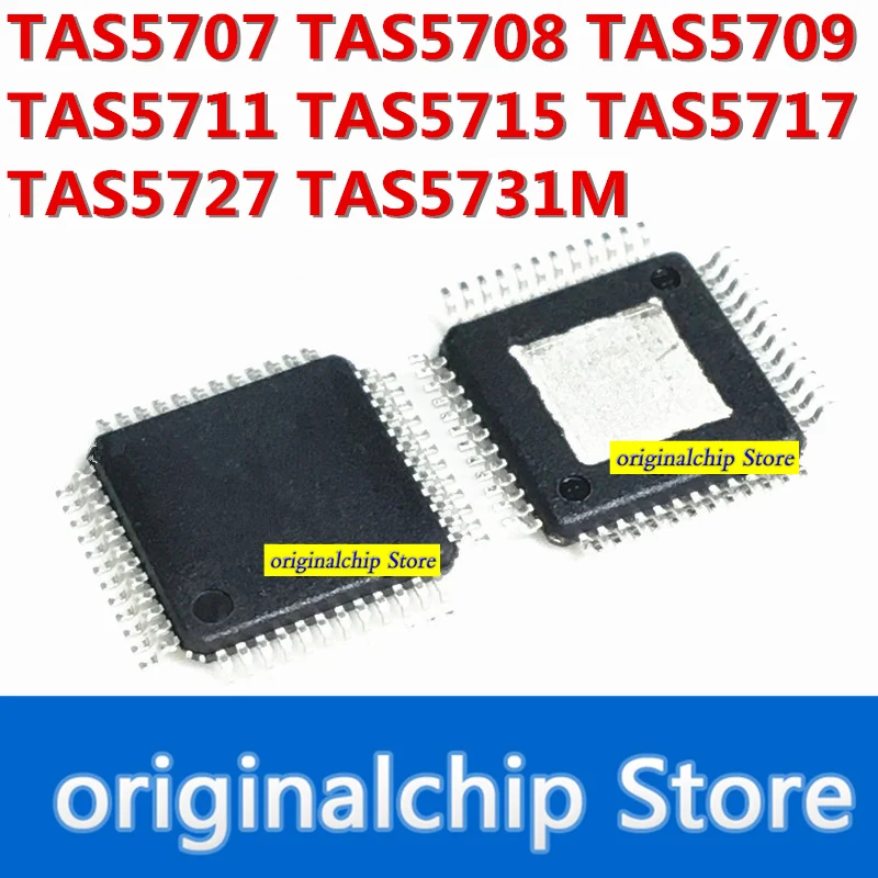 TAS5707 5707L 5708 5709 5711 5715 5717 5727 5731M PHPR QFP48 |