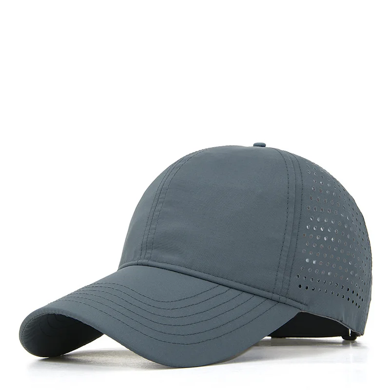 

Быстросохнущая летняя крутая Солнцезащитная шапка с вырезами, женские пляжные спортивные шапки, мужские Снэпбэк кепки с большими костяшками, бейсболка стандарта 55-62 см