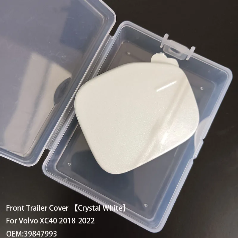 

39847993 Передний бампер автомобиля, фаркоп, крышка, подходит для Volvo XC40 2018 2019 2020 2021 2022