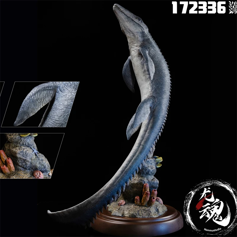 

In Stock Nanmu 1/35 Mosasaurus 2.0 Limited Figure Mosasauridae Model Dragon Soul Version Collection Dinosaur Decoration GK Gift